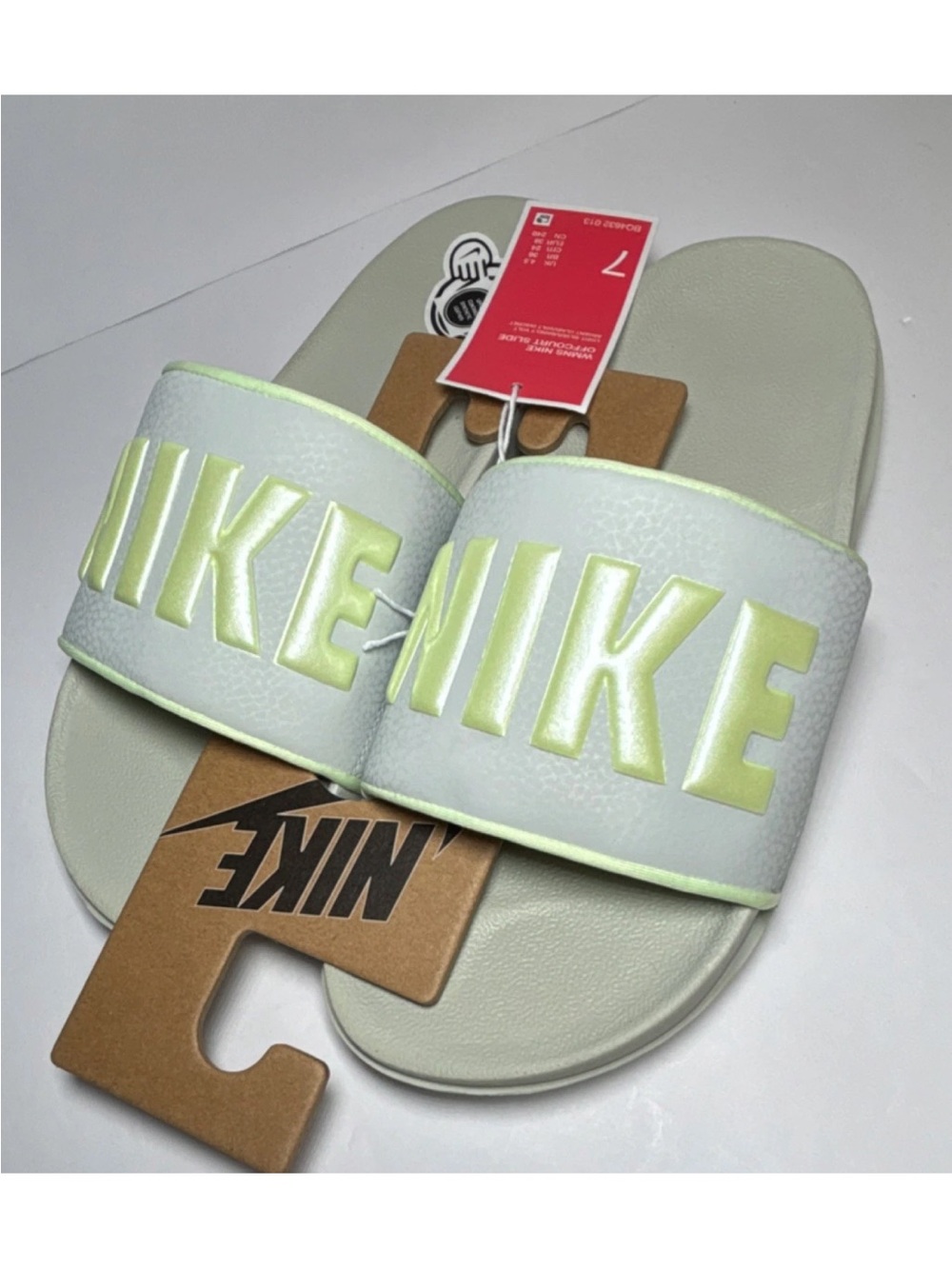 Nike Women's Offcourt Comfort Slip On Slide Sandals Womens US 7